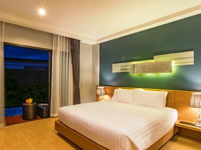 bedroom 1 - hotel avasea resort - krabi, thailand