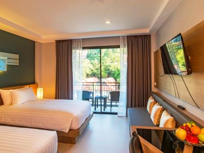 bedroom 4 - hotel avasea resort - krabi, thailand