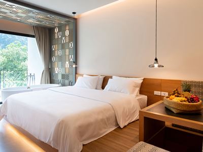 bedroom - hotel anana ecological resort krabi - krabi, thailand