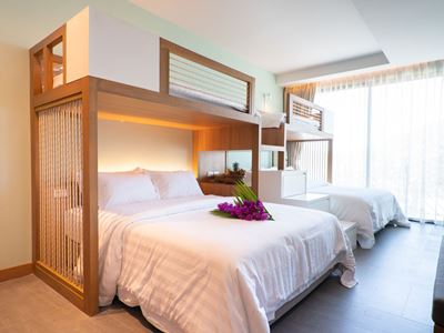 bedroom 3 - hotel anana ecological resort krabi - krabi, thailand