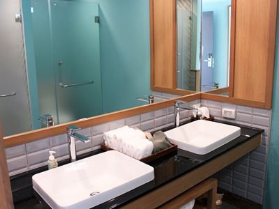bathroom - hotel anana ecological resort krabi - krabi, thailand