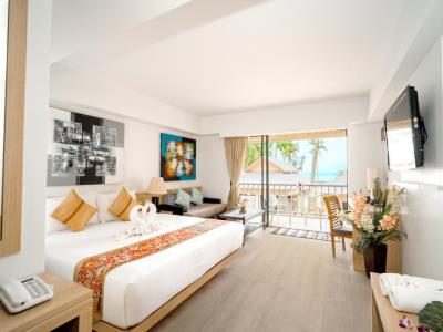 bedroom 1 - hotel villa cha-cha krabi beachfront resort - krabi, thailand