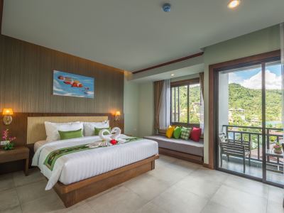 bedroom 1 - hotel andaman breeze resort - krabi, thailand