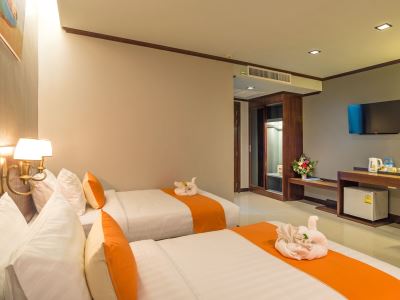 bedroom 2 - hotel andaman breeze resort - krabi, thailand