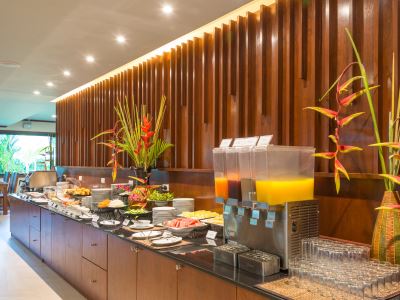 breakfast room - hotel andaman breeze resort - krabi, thailand