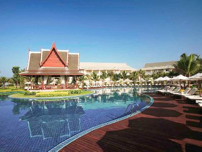 outdoor pool - hotel sofitel phokeethra - krabi, thailand