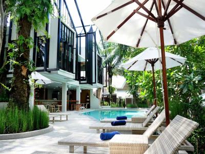 outdoor pool 1 - hotel deevana krabi resort - krabi, thailand