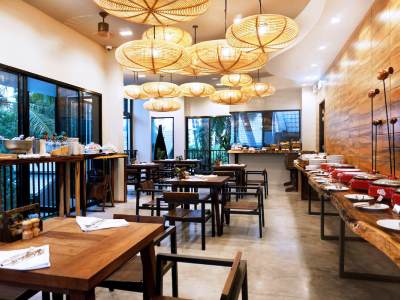 restaurant - hotel deevana krabi resort - krabi, thailand