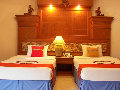 bedroom 2 - hotel golden beach resort - krabi, thailand