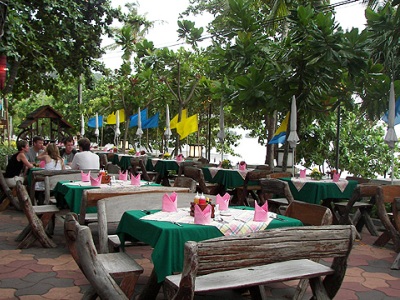 restaurant 2 - hotel golden beach resort - krabi, thailand