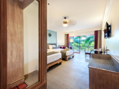 bedroom 5 - hotel chada thai village resort - krabi, thailand