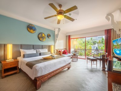 bedroom 14 - hotel chada thai village resort - krabi, thailand