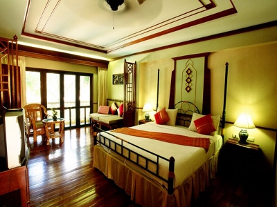 bedroom 1 - hotel aonang ayodhaya resort and spa - krabi, thailand