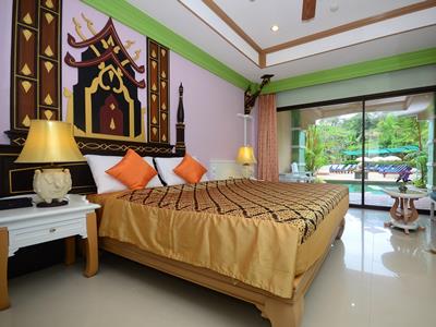 bedroom 2 - hotel aonang ayodhaya resort and spa - krabi, thailand