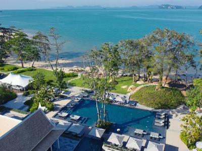 outdoor pool - hotel banyan tree krabi - krabi, thailand