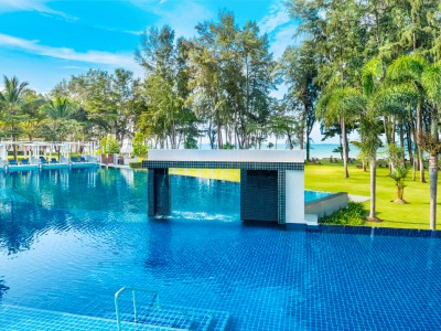 outdoor pool - hotel dusit thani krabi beach - krabi, thailand