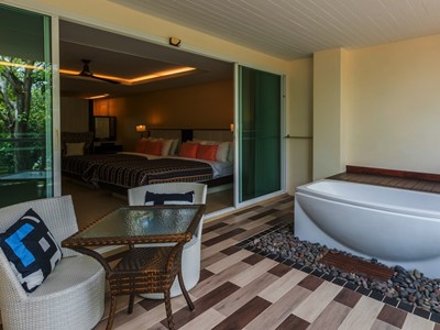 bedroom 11 - hotel anyavee tubkaek beach - krabi, thailand