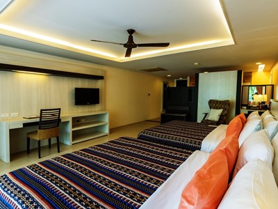 bedroom 10 - hotel anyavee tubkaek beach - krabi, thailand
