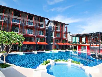 outdoor pool 1 - hotel red ginger chic resort - krabi, thailand