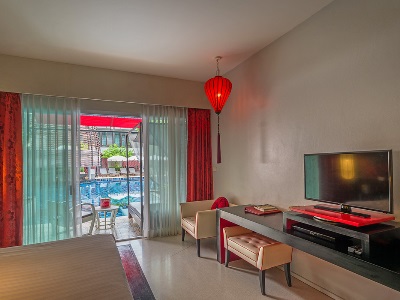 bedroom 9 - hotel red ginger chic resort - krabi, thailand