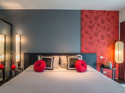 bedroom - hotel red ginger chic resort - krabi, thailand