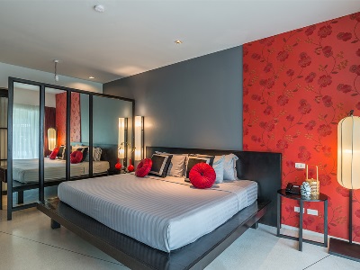 bedroom 2 - hotel red ginger chic resort - krabi, thailand