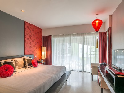 bedroom 3 - hotel red ginger chic resort - krabi, thailand