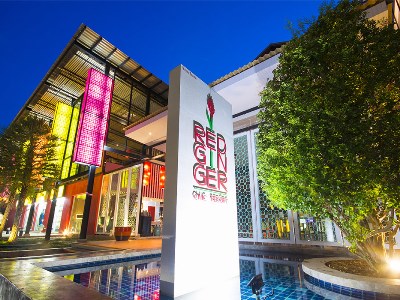 exterior view - hotel red ginger chic resort - krabi, thailand