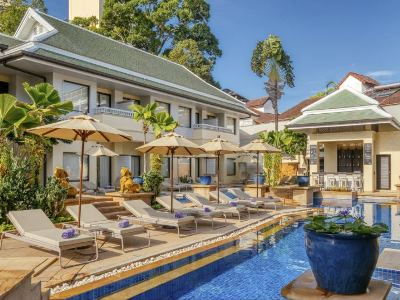 outdoor pool 1 - hotel holiday inn resort phuket - phuket island, thailand