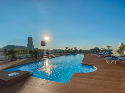 outdoor pool - hotel days inn by wyndham patong beach phuket - phuket island, thailand