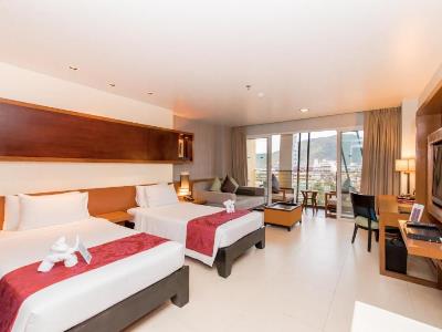 bedroom 6 - hotel ashlee hub hotel patong - phuket island, thailand