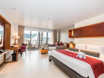 bedroom - hotel ashlee hub hotel patong - phuket island, thailand