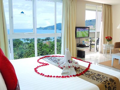 bedroom 12 - hotel andaman beach suites - phuket island, thailand