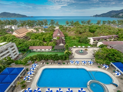 outdoor pool 1 - hotel andaman beach suites - phuket island, thailand