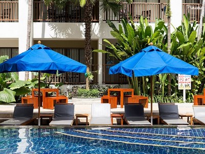outdoor pool 1 - hotel deevana plaza phuket patong - phuket island, thailand
