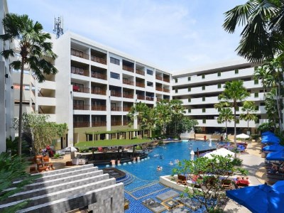 outdoor pool - hotel deevana plaza phuket patong - phuket island, thailand