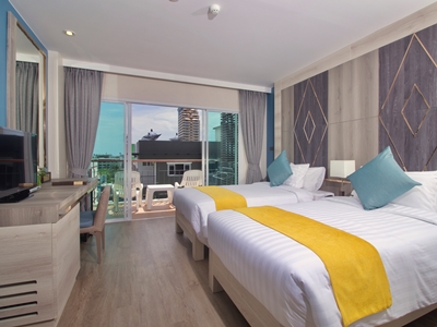 bedroom 2 - hotel andakira - phuket island, thailand