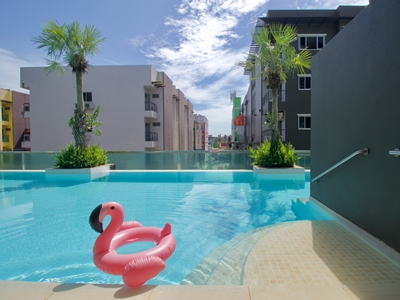 outdoor pool - hotel andakira - phuket island, thailand