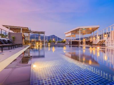 outdoor pool 1 - hotel ashlee heights patong hotel and suites - phuket island, thailand