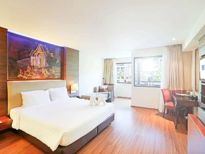 bedroom 2 - hotel novotel phuket vintage park - phuket island, thailand