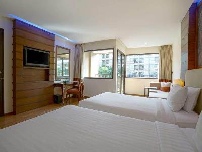 bedroom 5 - hotel novotel phuket vintage park - phuket island, thailand