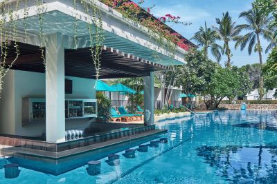 bar 1 - hotel doubletree hilton phuket banthai resort - phuket island, thailand
