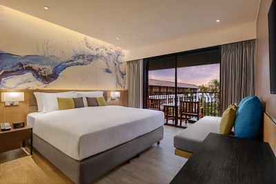 bedroom - hotel doubletree hilton phuket banthai resort - phuket island, thailand