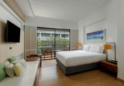 standard bedroom - hotel doubletree hilton phuket banthai resort - phuket island, thailand