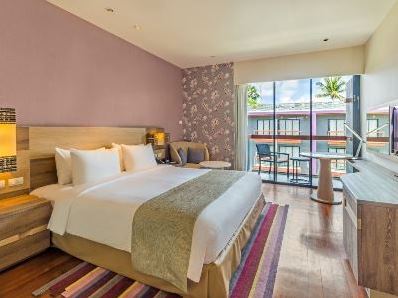bedroom 2 - hotel holiday inn express patong beach central - phuket island, thailand