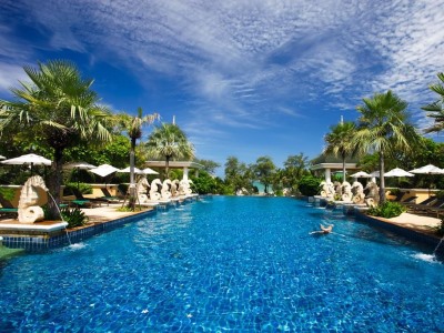 outdoor pool - hotel phuket graceland - phuket island, thailand