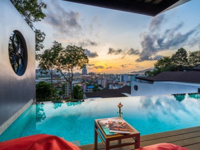 bedroom 2 - hotel the senses resort and pool villas - phuket island, thailand