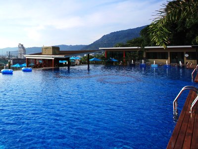outdoor pool - hotel the senses resort and pool villas - phuket island, thailand