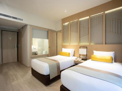 standard bedroom 2 - hotel patong merlin - phuket island, thailand