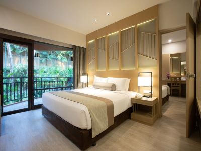 standard bedroom 1 - hotel patong merlin - phuket island, thailand